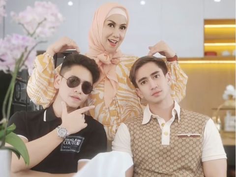 Potret Manis Kulineran Verrel Bramasta Bareng Venna Melinda dan Ivan Fadilla