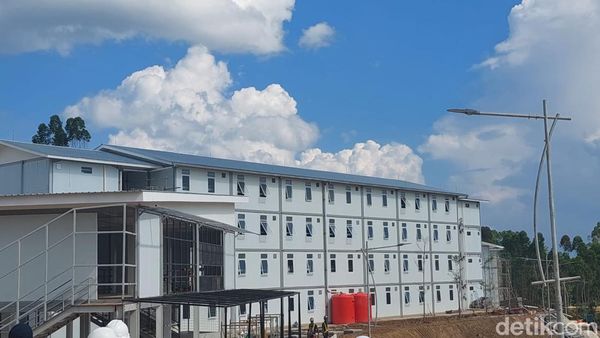Potret Rusun Pekerja Konstruksi IKN yang Hampir Rampung