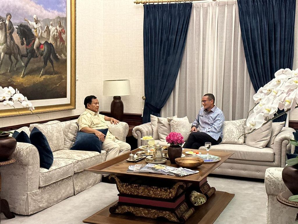 Sandiaga Ungkap Isi Pertemuan 3 Jam dengan Prabowo