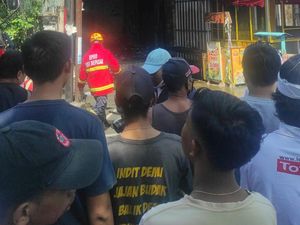 Laundry-Warung Makan di Denpasar Terbakar, Api dari Gas Setrika Uap Laundry-Warung Makan di Denpasar Terbakar, Api dari Gas Setrika Uap