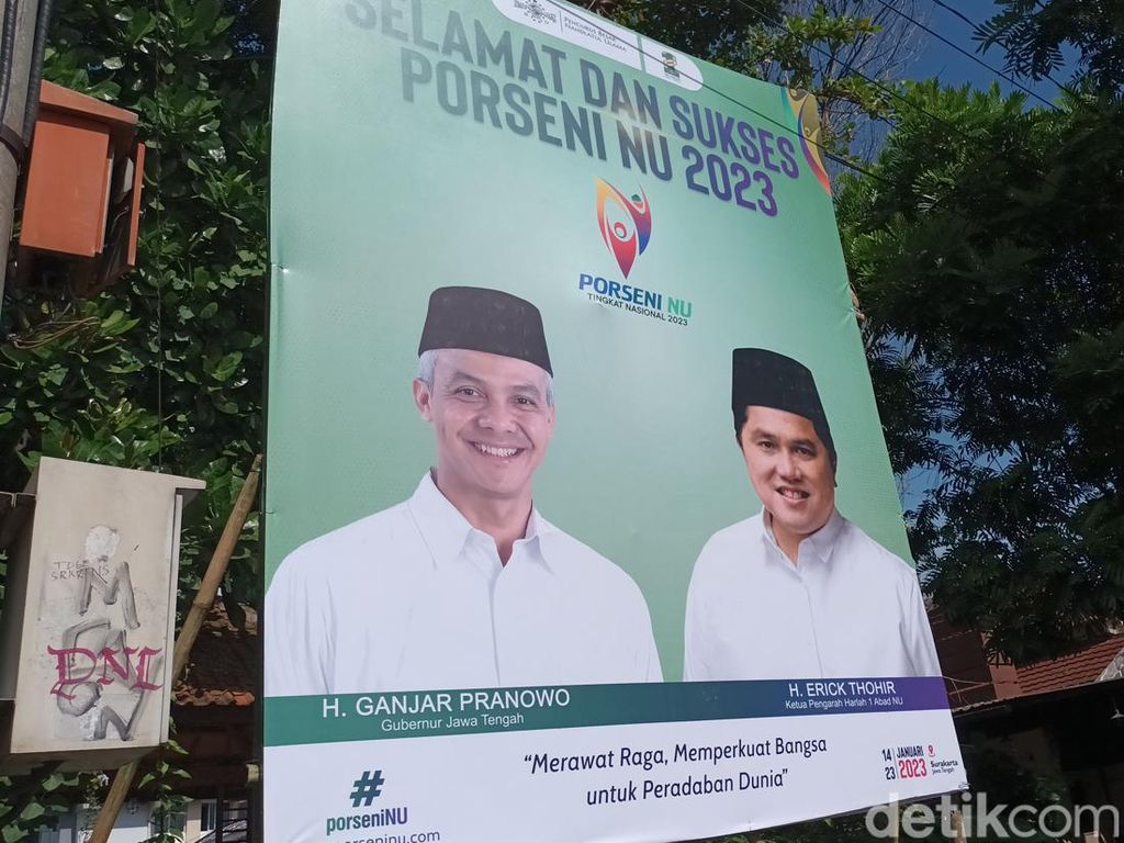 Bikin Bias Tafsir, Baliho Ucapan Porseni NU Bergambar Ganjar-Erick Dicopot Bikin Bias Tafsir, Baliho Ucapan Porseni NU Bergambar Ganjar-Erick Dicopot