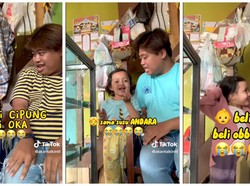Kocak! 5 Momen TikToker Viral Saat Layani Bocah di Warung Kelontong