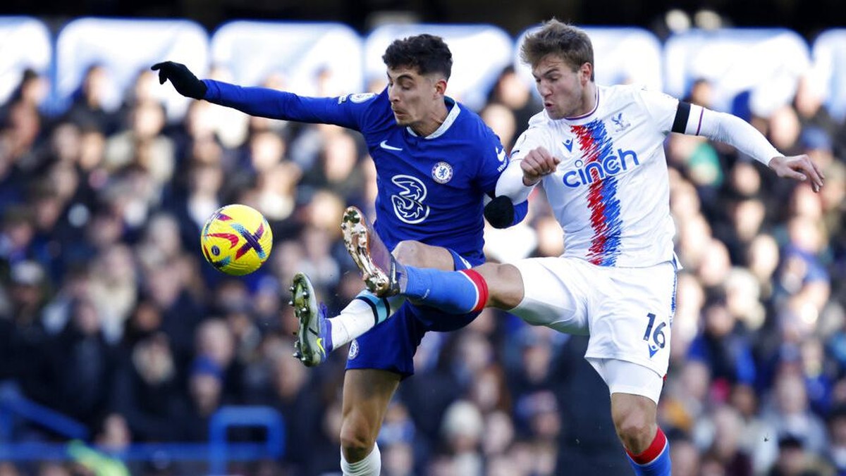 Chelsea vs Crystal Palace masih 0-0 di babak pertama (Foto: AP/David Cliff)