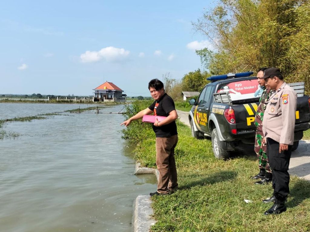 Dua Bocah Ditemukan Tewas Tenggelam di Sungai Desa Lamongan