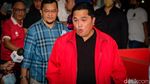 Kaesang-Raffi Ahmad Dampingi Erick Thohir Daftar Calon Ketum PSSI