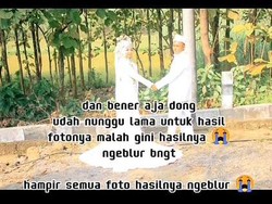 Viral Pengantin Cuma Bisa Nangis Lihat Foto Pernikahannya Buram Semua