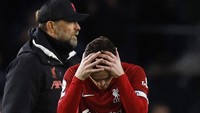 Di Liga Inggris, Liverpool tertahan di papan tengah tepatnya di peringkat kesembilan dengan 29 poin. Minus 21 poin dari Arsenal di posisi puncak klasemen (Reuters)