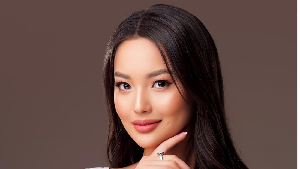 Foto Cantiknya Miss Kyrgyzstan yang Disebut dari Kazakhstan di Miss Universe