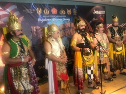 Potret Panglima TNI dan Kapolri Jadi Wayang Orang Pandawa Boyong