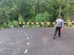Sepeda Motor Masuk Jurang di Tasik: Nenek Tewas, Ibu-Bayi Selamat