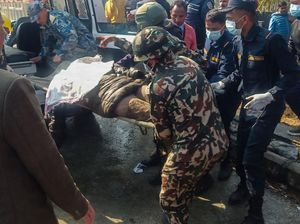 Korban Tewas Pesawat Jatuh di Nepal Jadi 67 Orang: 36 Masih di Jurang