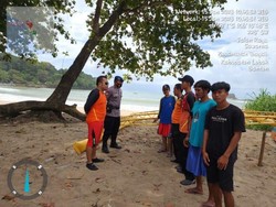 1 Wisatawan Hilang di Pantai Ciantir Lebak Usai Terseret Ombak