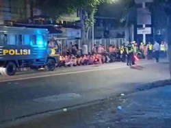 54 Motor Diamankan Saat Razia Balap Liar di Kota Pasuruan