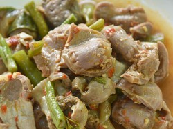 Resep Tumis Ampela Ayam dan Kacang Panjang yang Pedas Gurih untuk Lauk Bekal