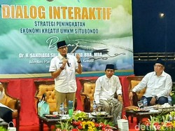 Sandiaga Disambati Pelaku UMKM Situbondo Ribetnya Urus Label Halal