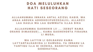 Doa Meluluhkan Hati Seseorang dengan Menyebut Namanya