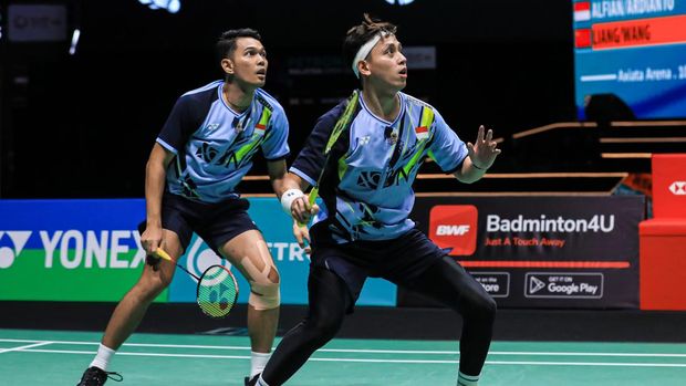 Fajar Alfian/Muhammad Rian Ardianto Fajar Alfian/Muhammad Rian Ardianto di Malaysia Open. (Arsip PBSI