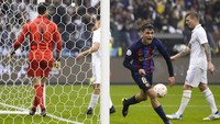 Blaugrana menambah gol di babak kedua melalui Pedri.   