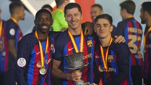 Ganyang Real Madrid, Barcelona Juara Piala Super Spanyol