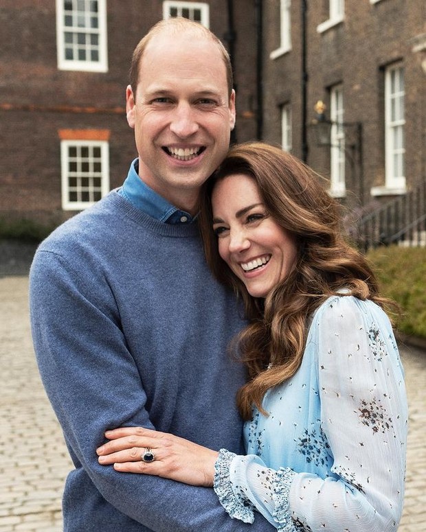 Kate Middleton dan Pangeran William/Foto: instagram.com/princeandprincessofwales Cincin pertunangan Kate Middleton