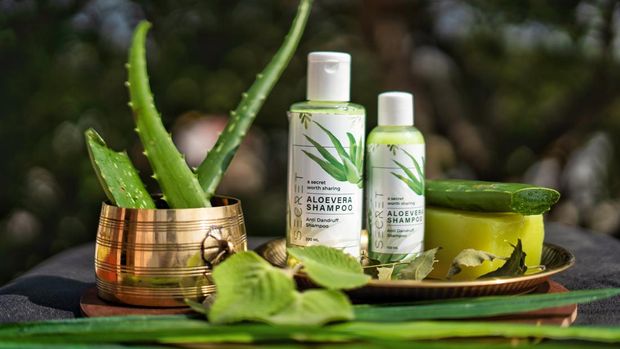 Masker pisang dan lidah buaya