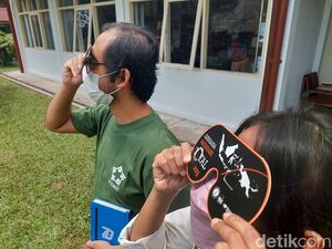 Observatorium Bosscha Bikin Kacamata Khusus untuk Amati Gerhana