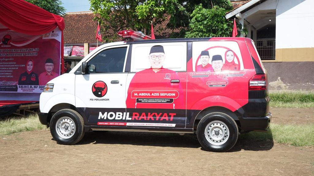 PDIP Luncurkan Mobil Rakyat Saat Hari Jadi ke 50 PDIP Luncurkan Mobil Rakyat Saat Hari Jadi ke 50