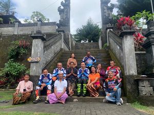 Pacu Motor Trail, Wabup Blitar Kunjungi-Serap Aspirasi Warga Pelosok