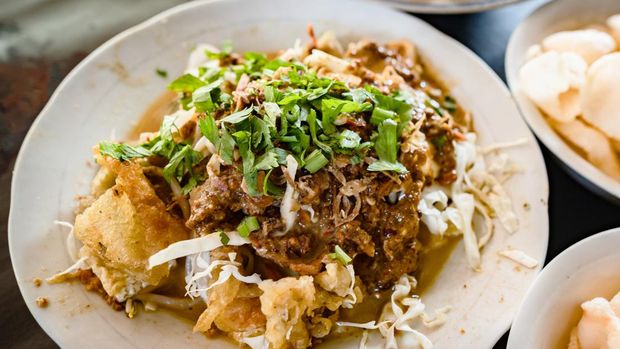 Resep Kupat Tahu Saus Kacang Khas Jawa