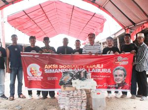 Tiru Sifat Ganjar, Relawan di Sumut Beri Bantuan ke Korban Kebakaran