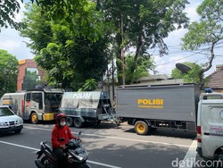 Sidang Tragedi Kanjuruhan, 5 Rantis dan Polisi Bersenjata Disiagakan