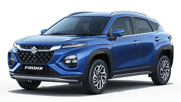 Suzuki meluncurkan SUV baru bernama Fronx di Auto Expo 2023, Kamis (12/1/2023).