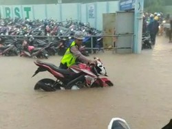 Sejumlah Titik di Cilegon Terendam Banjir Usai Diguyur Hujan Deras