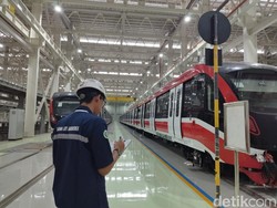 Operasi Juli 2023, LRT Jabodebek Sudah Selesai 88,4%