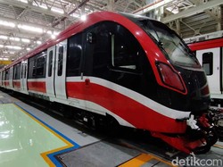 LRT Jabodebek Bakal Pakai Kereta yang Kecelakaan di 2021