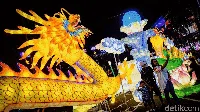 Keren! Ada Deretan Lampion Terbesar se-Indonesia di Mal Tangsel