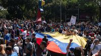 Guru dan Pensiunan di Venezuela Gelar Demo Tuntut Kenaikan Gaji