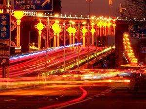 Pernak-pernik Imlek Mulai Hiasi Jalanan di Beijing Pernak-pernik Imlek Mulai Hiasi Jalanan di Beijing