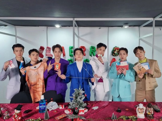 Potret EXO/ Foto: instagram.com/weareone.exo Potret EXO