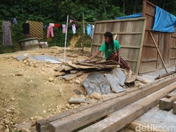 4 Rumah Roboh-Puluhan Rusak gegara Tanah Gerak di Kayen Pati