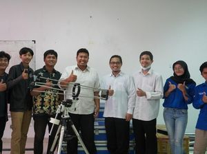 Unik! Mahasiswa Itera Bikin Teleskop, Dicetak Pakai Printer 3D