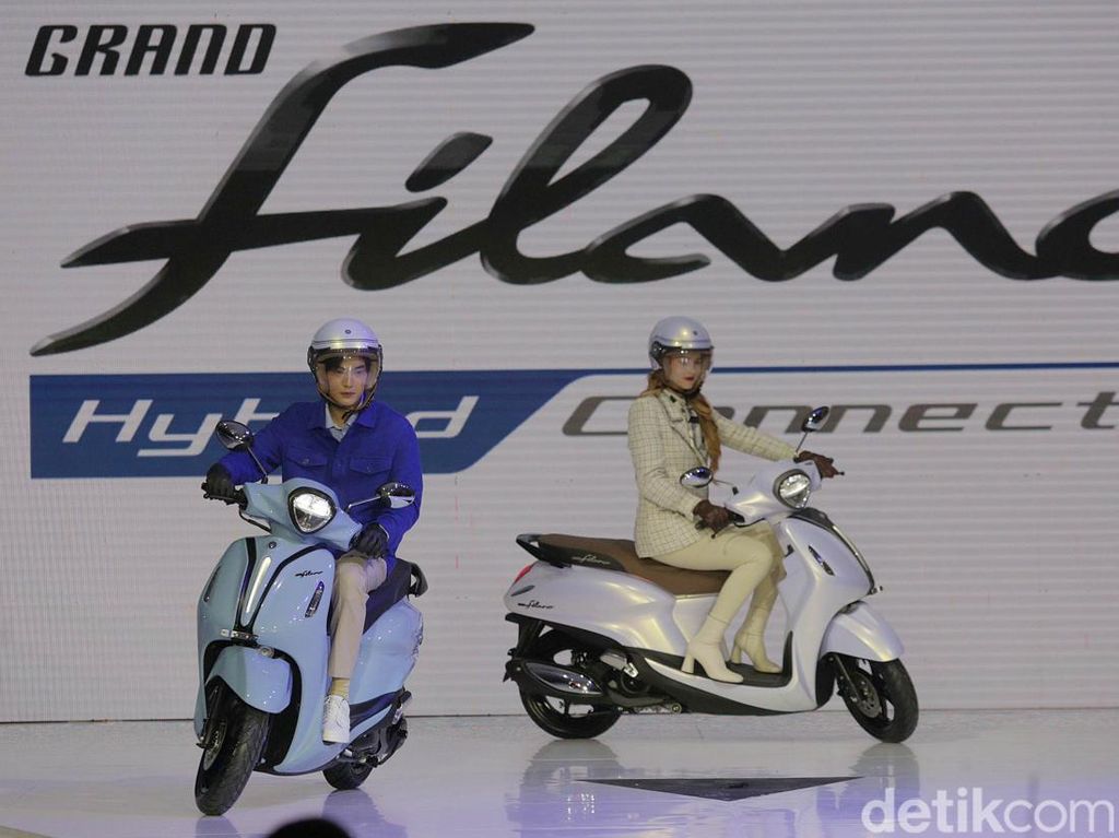 Yamaha Grand Filano Hybrid Rilis di RI, Harga Rp 27 Juta