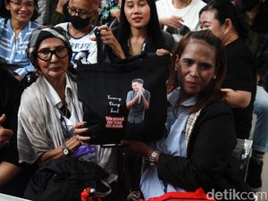 Penampakan Eliezers Angels Penuhi PN Jaksel