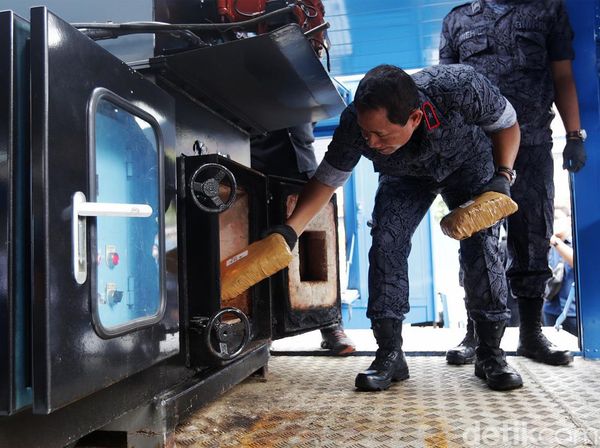 BNN Musnahkan 222,697 Kg Ganja
