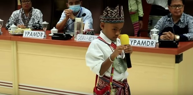 Caesar Archangel Hendrik Meo Tnunay (Nono)/Foto: YouTube.com/Biro Umum Setda Provinsi NTT