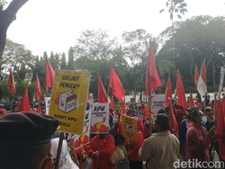 Serikat Rakyat Mandiri Demo Minta KPU Diaudit