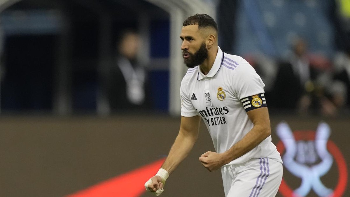 Real Madrid tanpa Karim Benzema di Piala Dunia Antarklub (Foto: Hussein Malla/AP)