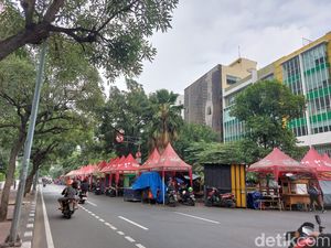 Potret Situasi Terkini Kawasan Kuliner Belakang GI yang Dibersihkan