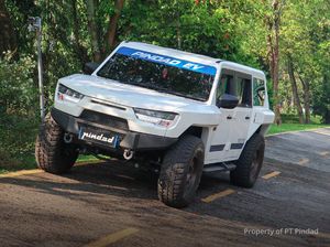 Pindad Bikin Kendaraan Taktis Listrik 4x4, Begini Wujudnya Pindad Bikin Kendaraan Taktis Listrik 4x4, Begini Wujudnya