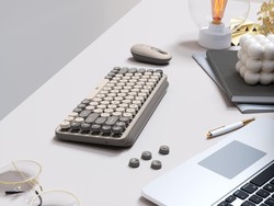 Logitech Pop Keys Baru, Tetap Unik ala Mesin Tik